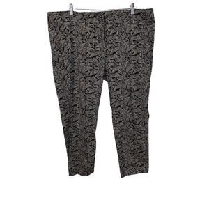 J. Jill Cropped/Capri Pants Sz 18 EUC